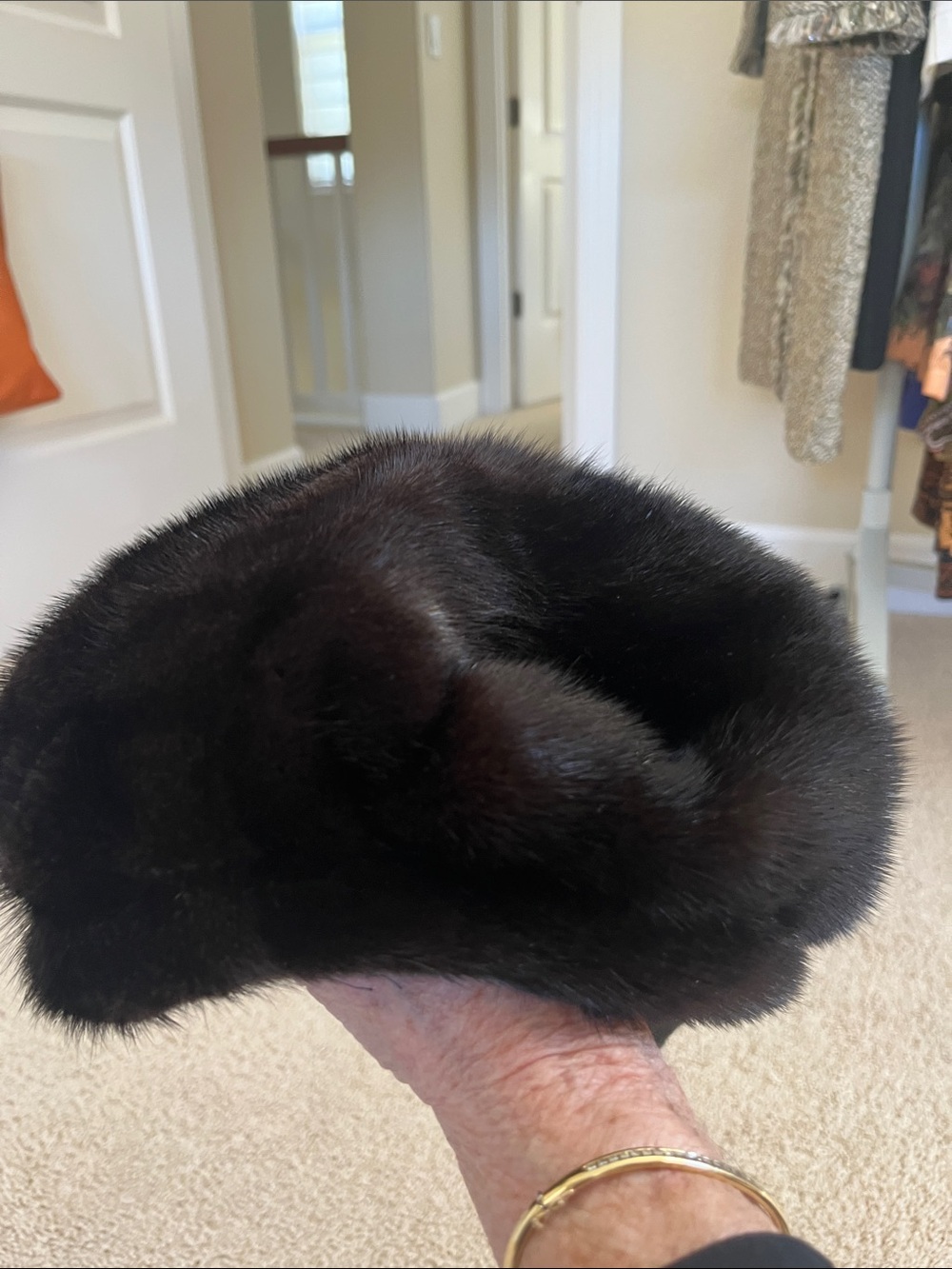 Luxury Dark Brown Fur Hat - Classic Winter Accessory